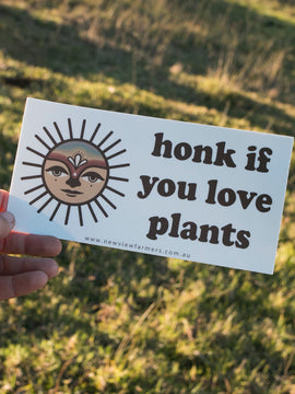 Sticker - Plant lover bumper - Waterproof vinyl