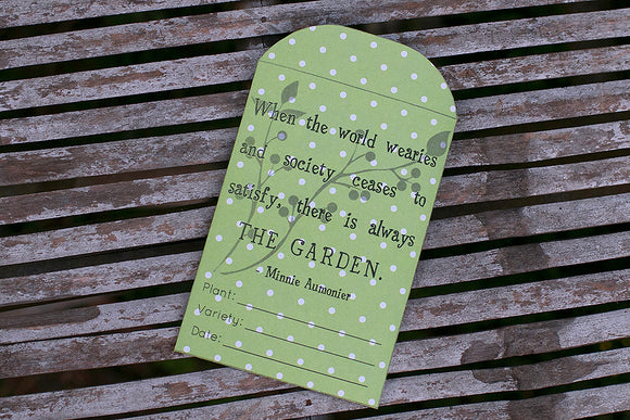 Always the garden PRINTABLE SEED PACKET