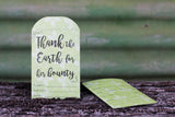 Thank the Earth PRINTABLE SEED PACKET